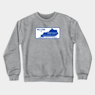 Welcome to Kentucky Basketball Capitol of the World Crewneck Sweatshirt